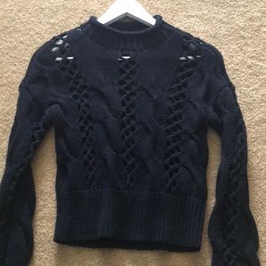 Cropped sweater